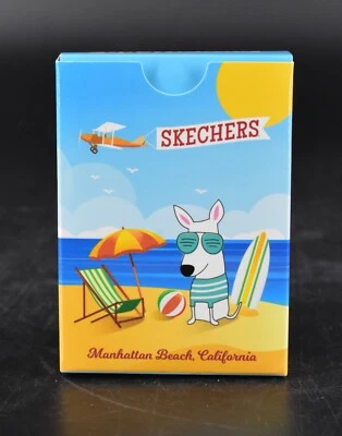 Skechers Playing Cards Manhattan Beach California Poker Deck Dogs Open Complete - Image 1 of 4