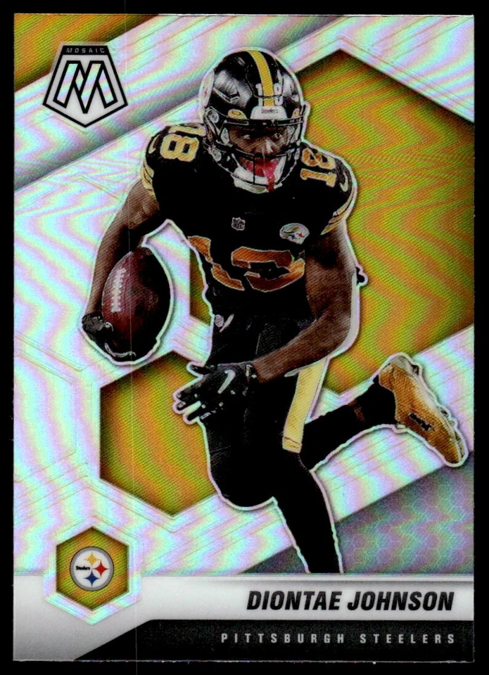 2021 Panini Mosaic HOLO Diontae Johnson Pittsburgh Steelers #170 - Image 1 of 2