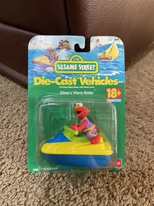 Vintage 1999 Sesamstraße Druckguss Fahrzeuge Elmo's Wave Rider Fisher Price NEU - Bild 1 von 6