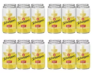 Schweppes Tonic Water Zero Sugar, 7,5 flüssige Unzen, 24 Dosen - Bild 1 von 1