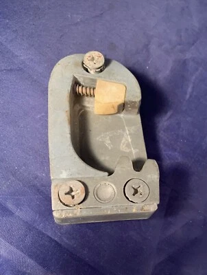 1955 - 1961 Corvette Chevrolet Door Striker Left w/ Plates & Screws - Image 1 of 4