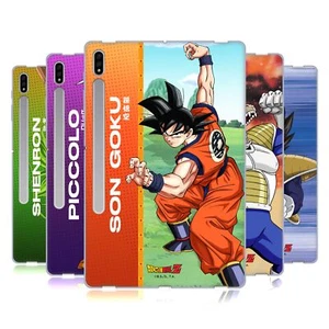OFFICIAL DRAGON BALL Z SAIYAN ARC CHARACTERS SOFT GEL CASE FOR SAMSUNG TABLETS 1 - Picture 1 of 12