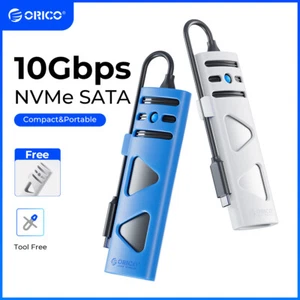 Caja SSD SATA ORICO M.2 NVMe USB3.2 Tipo-C 10Gbps con Protección de Silicona - Imagen 1 de 21