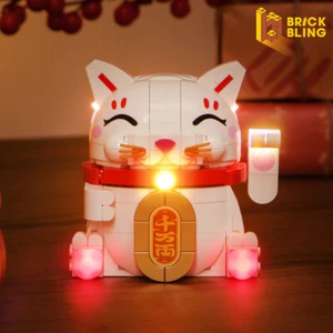 Juego de luces LED BrickBling para LEGO Lucky Cat 40813 (estándar) - Imagen 1 de 8