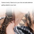 100x Hair Braid Rings Dreadlock Hair Clips Loops Decoration For Women CMM