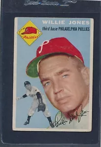 1954 Topps #041 Willie Jones Phillies VG 54T41-100715-4 - Picture 1 of 1