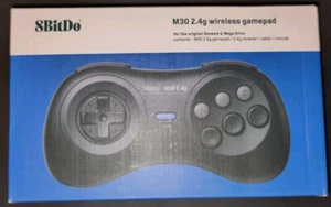 8Bitdo M30 2.4g controller for Sega Megadrive / Genesis - Black - Picture 1 of 2