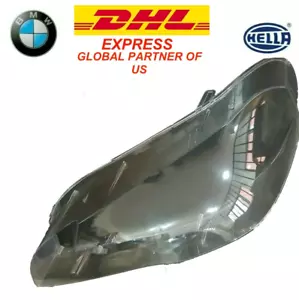 FOR BMW E70 X5 LEFT DRIVER SIDE Headlight Headlamp Lens Cover 07-12 NEW OEM - Picture 1 of 6