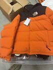 The North Face x Gucci Rare Orange Nuptse Jacket Size Xl 700 Supreme