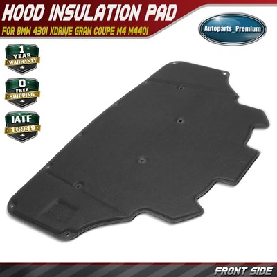 Alfombrilla de aislamiento del capó del motor para BMW 430i xDrive Gran Coupé M4 M440i Foto 1 de 4