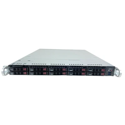 Supermicro CSE-116 + BPN-SAS3-116A-N2 Rev. 1.11 + 2x PWS-706P-1R + X11DDW-NT - Immagine 1 di 4