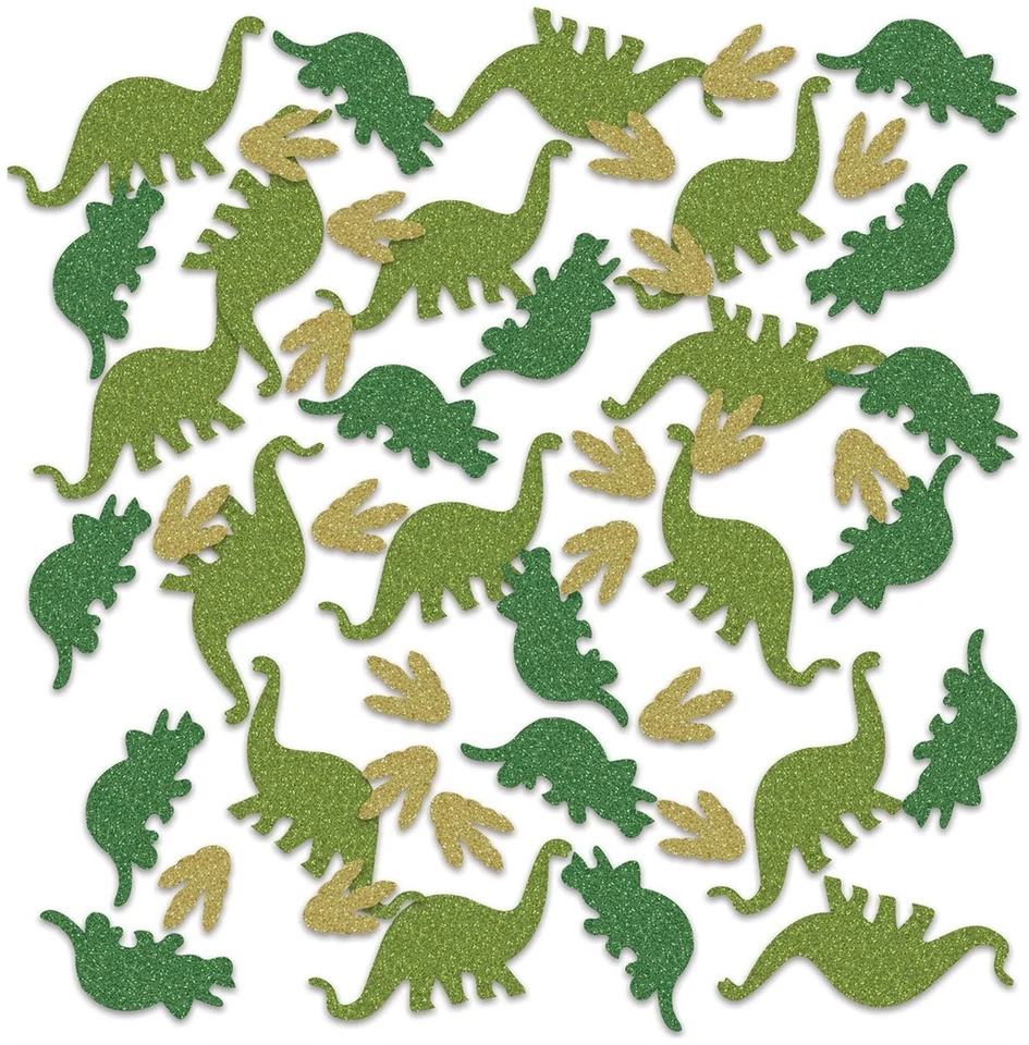 Confeti brillante de dinosaurio de lujo para Halloween - Beistle Foto 1 de 1