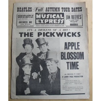 VARIOUS 1964 NME MAGAZINE MAY 22 1964 PICKWICKS COVER ADVERT/BEATLES TOUR DATES  - Image 1 of 2