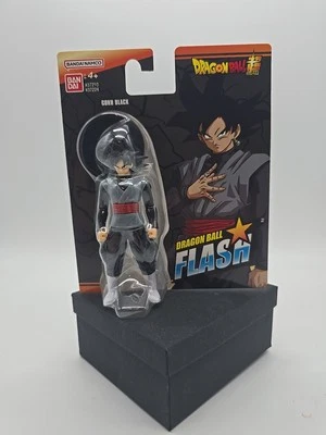 FIGURA BANDAI DRAGON BALL FLASH SERIES GOKU NEGRO 4 PULGADAS Foto 1 de 4