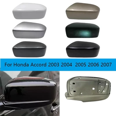 Tampa do espelho retrovisor lateral esquerdo direito para carro Honda Accord 2003-2007 - Imagem 1 de 4