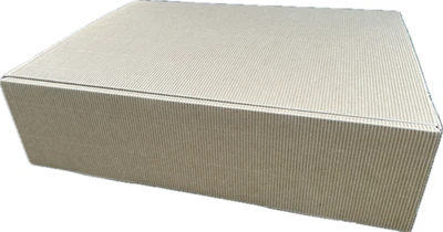 25 Stück Geschenkverpackung Weinkarton für 3 Flaschen Geschenkkarton Natur  NEU - Bild 1 von 4