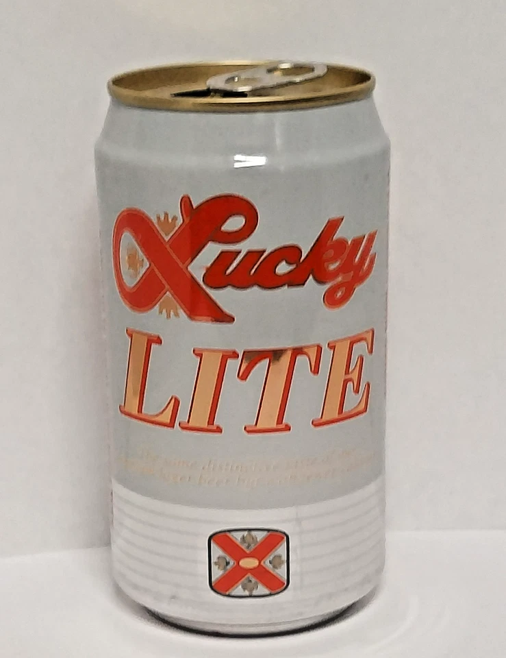 Vintage LUCKY LITE - 12 oz Beer Can - General Brewing 2 Cities - Image 1 of 4