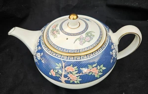 Wedgwood BLAU SIAM Teekanne. Fassungsvermögen 2 Pint + - Bild 1 von 7
