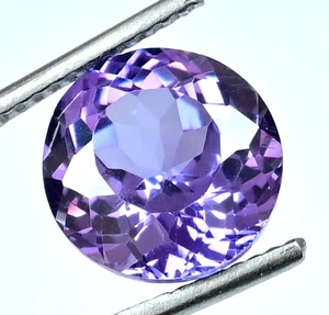4.60 Ct Natural Alexandrite Color Change Certified Round Cut Stunning Gemstone - Picture 1 of 7