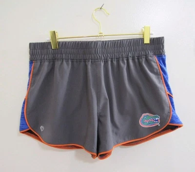 Pantalones Cortos para Correr Para Mujer Gris Coliseo Florida Gators Medianos Ropa Activa Ejercicio Foto 1 de 4