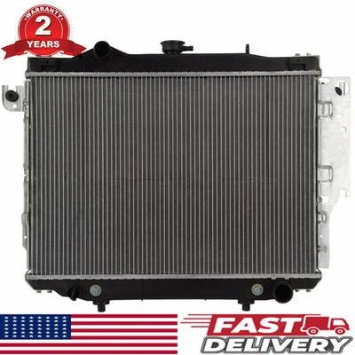 Radiator with Transmission Oil Cooler for Dodge Dakota 1992-1996 V8 5.2L V6 3.9L Foto 1 de 4