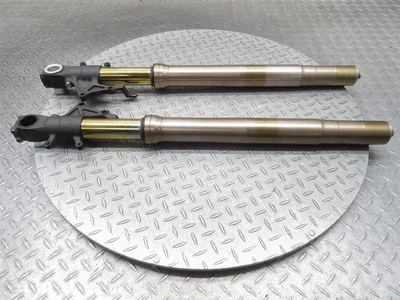 01-02 Suzuki GSXR 1000 GSXR1000 2002 horquillas delanteras tubos suspensión curva menor  Foto 1 de 4