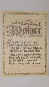 Vintage Vermächtnis des Glaubens Muttertag Grußkarte von Phyllis Stevens - Bild 1 von 4