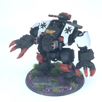 Brutalis Dreadnought Black Templars - Space Marines Warhammer 40k pintado - Imagem 1 de 4