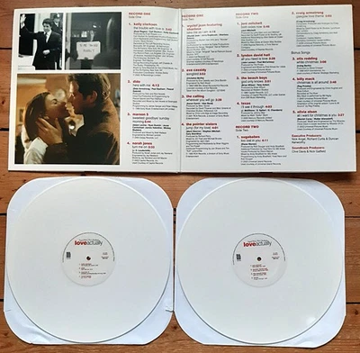 LOVE ACTUALLY (Soundtrack) - LIMITED 1000 COPIES WHITE VINYL 2XLP NM Pointer Sis - Image 1 of 4