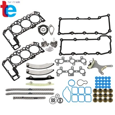 For Jeep Liberty Dodge Ram 1500 2002-2005 Timing Chain Kit Head Gasket Set - Image 1 of 4