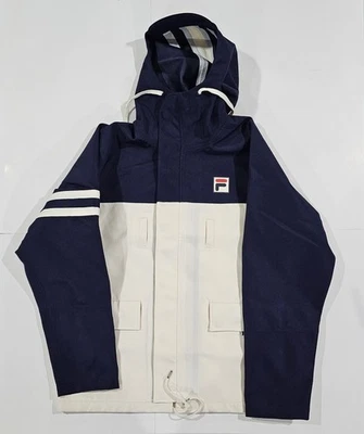 FILA 82 Heritage Sailing Jacket Men's Size Medium Navy AM51F022 NEW - Image 1 of 4