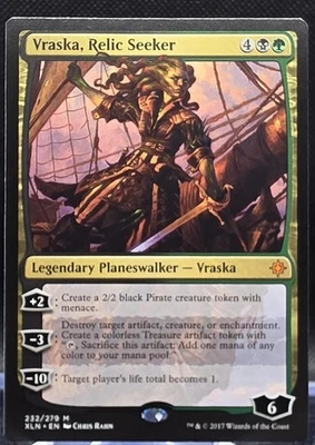 Vraska, Relic Seeker #232 Ixalan Regular Mythic - Image 1 of 2