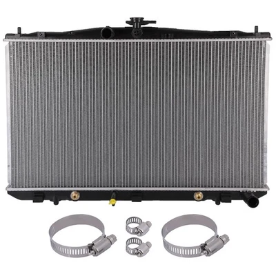Radiator with Universal Oil Hose Clamps Kit For 2010-2016 Lexus RX350 Foto 1 de 4