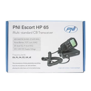Station radio CB PNI Escort HP 65 ASQ, multinorme, Noise Blanker, ASQ, SQ réglab - Zdjęcie 1 z 15