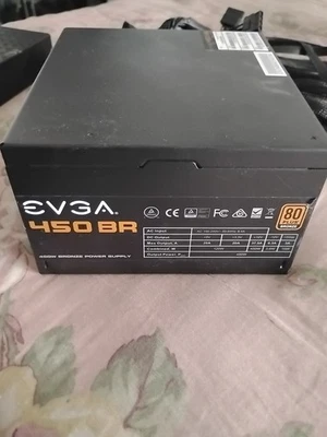 EVGA 450w Power Supply 450 BR 450W 100-BR-0450 - Image 1 of 4