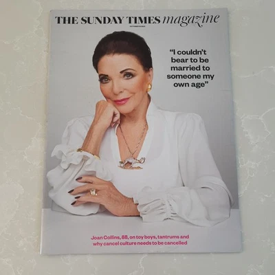 The Sunday Times Magazine -October 2021  Joan Collins - Image 1 of 4