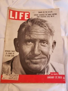 Vintage January 31, 1955 LIFE Magazine - SPENCER TRACY - Picture 1 of 4