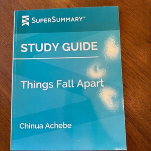 Things Fall Apart Study Guide Chinua Achebe Homeschool Super Summary Workbook - Picture 1 of 5