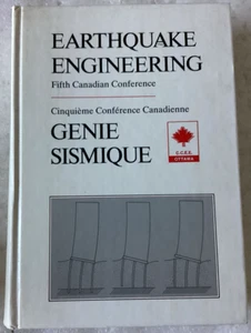 Earthquake Engineering/ Fifth Canadian Conference/VERY GOOD 1987 REVIEW COPY HC - Imagen 1 de 3