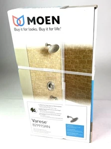 MOEN Varese 82991srn Rubinetto per vasca e doccia nichel spazzolato 8" - Foto 1 di 5