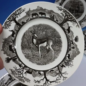 Wedgwood China - Kruger National Park Collector Plate 1st Edition - Springbok - Picture 1 of 2