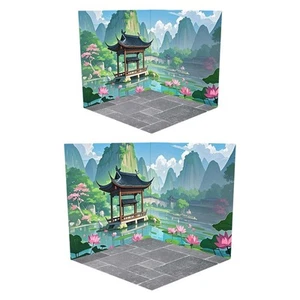 Backdrop Scene Organizer Simulation Scene Layout Accessories Handmade Creative - Picture 1 of 14