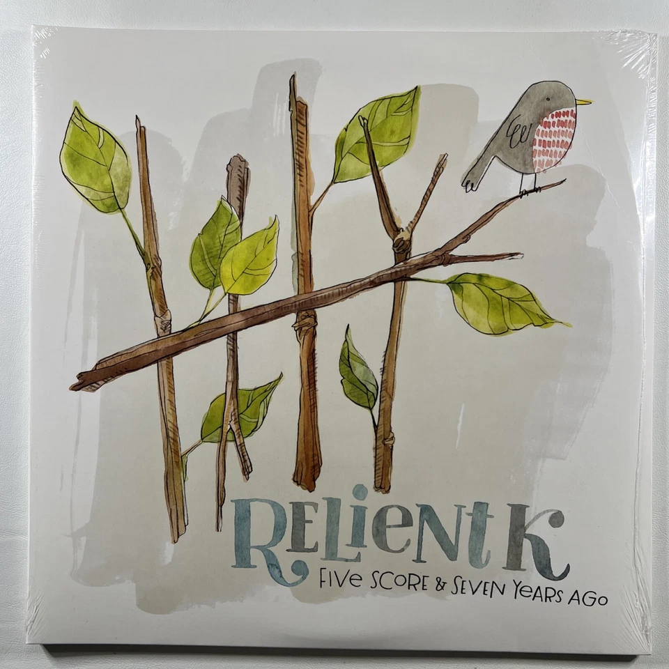 Relient K “Five Score & Seven Years Ago” 2LP/SMLXL (Sealed) Green Insert 2022 - Image 1 of 2