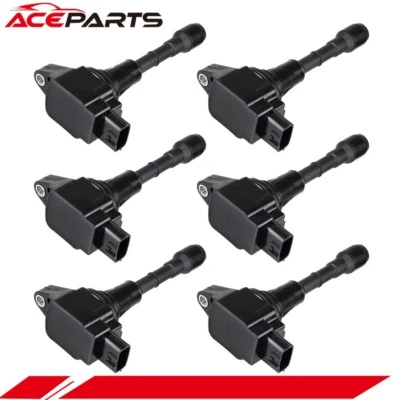 Set of 6 Ignition Coils UF550 Fit For 2013-2020 Nissan Murano Pathfinder 3.5L V6 - Image 1 of 4