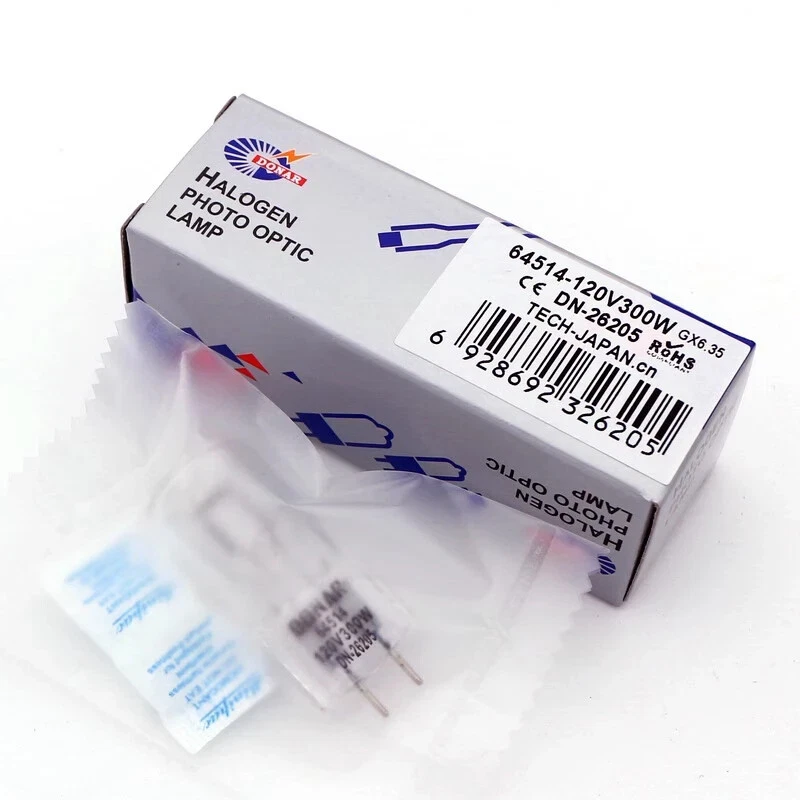 64514 120V300W GX6.35 Stage Lighting Ballroom Lamp CP/96 Photography Light Bulb - Image 1 of 2