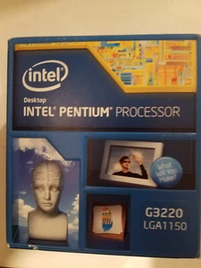 Intel Pentium G3220 3MB Cache 3GHz 2 Core LGA 1150 CPU BX80646G3220 SR1CG - Picture 1 of 4
