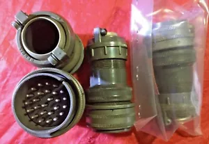 BENDIX 10-109628-21P Circular 37 Pin Connector (4 connectors for this price) - Picture 1 of 3