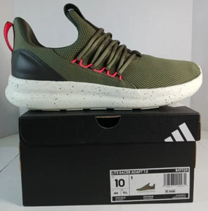 adidas Men's Lite Racer Adapt 7.0 Shoes Olive Size 10 - Picture 1 of 7