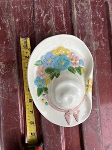 Vintage Hat Wall Pocket - Picture 1 of 6