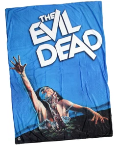 NEW Creepy Co The Evil Dead DEADITE BLANKET 60x42" Splatter Horror Ash Sam Raimi - Picture 1 of 5